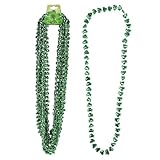 Rhode Island Novelty Shamrock Beads : package of 12