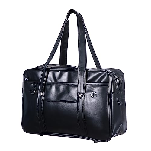 Shoulder Handbag Pu Material School Tote Bag for Women Men Crossbody Bag Fashion Design Earphone Jack