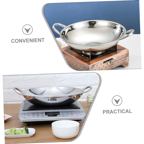 Wok de Acero Inoxidable para Cocina con Superficie Antiadherente miniatura 5