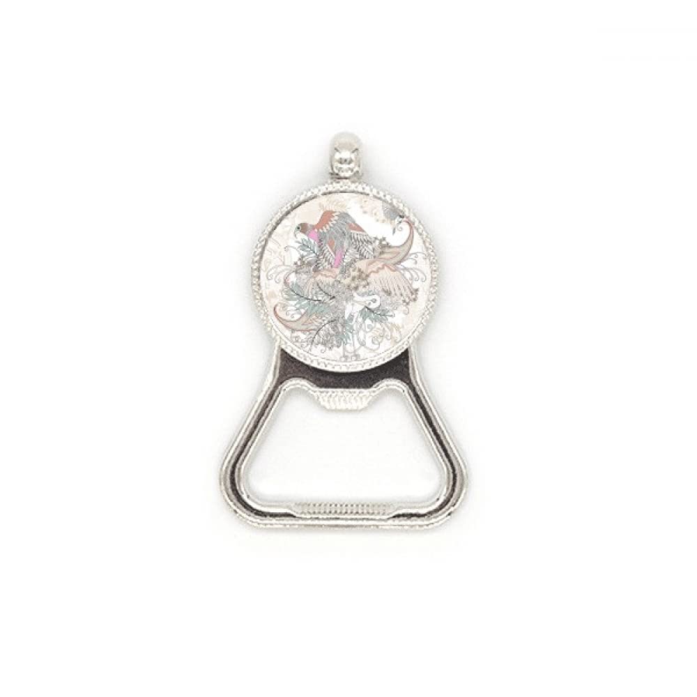 Ouvre-bouteille Ukiyo-e en acier inoxydable durable gravé