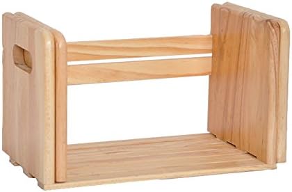 Solid wood Drawing File organizer rack,Magazine rack floor Bookshelf Stretch Book On the table Magazine Small bookcase-A