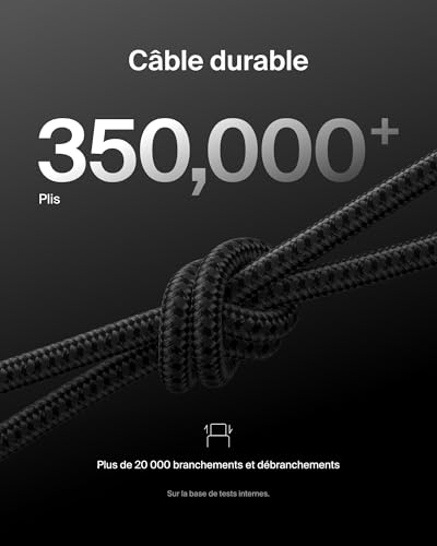 Belkin Câble BoostCharge Pro USB C vers USB C renforcé 3 - vue 5