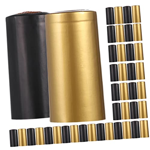KICHOUSE 3sets Heat Shrink Wine Bottle Seals Wine Stoppers Shrink Wrap Air-tight Seal 200pcs*3