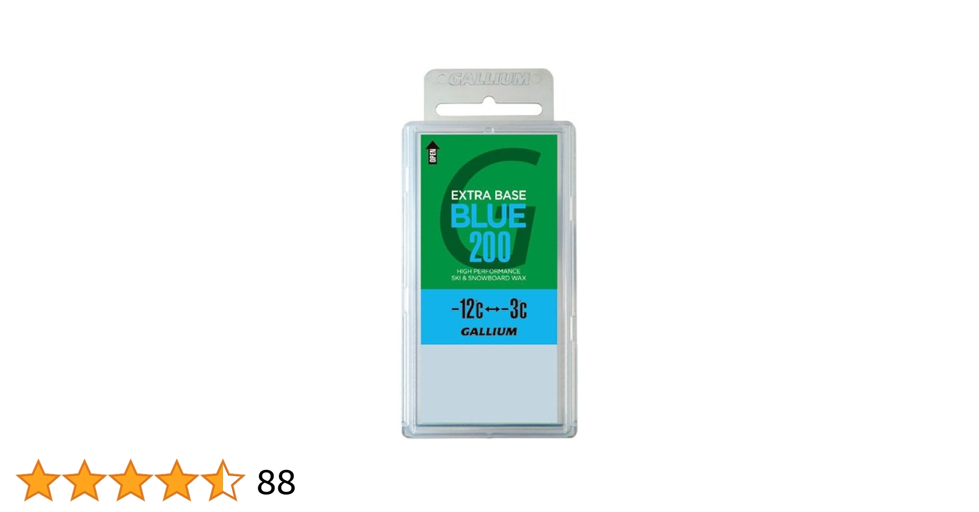 ガリウム ベースワックス 全雪質用 BASE WAX 100g×16個 BASE WAX