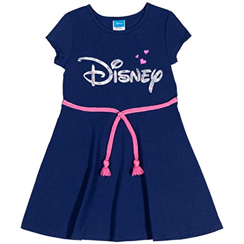 Vestido Disney Classics niña 4 años azul marino manga corta ropa infantil