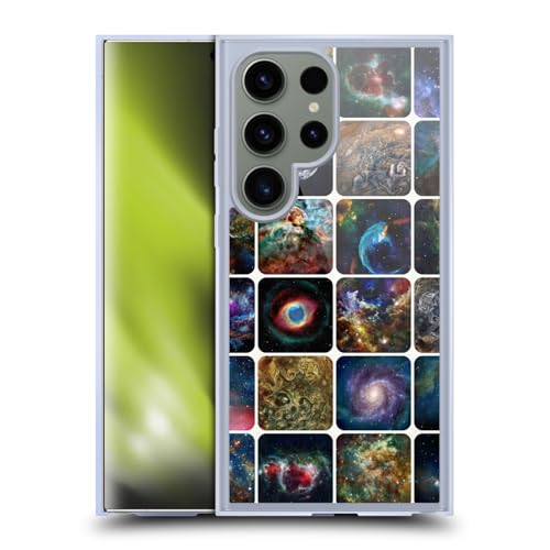 Coque en Gel Espace pour Samsung Galaxy S24 Ultra Compatible MagSafe
