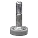 Akro-Mils AWFOOTLEVEL4PK Leveling Foot Plate for Chrome Wire Shelf System Upright Leg, 4-Pack