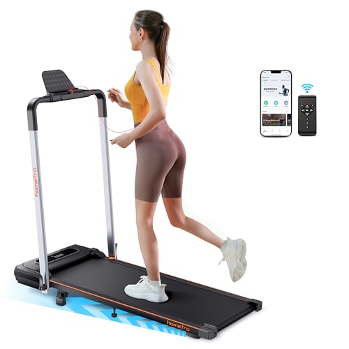 Tapis Roulant Elettrico Pieghevole Sottile e Leggero con Inclinazione Regolabile, Salvaspazio, Velocità 12 km/h, Schermo LED, Motore 2.5HP Silenzioso per Casa e Ufficio, Ideale come Regalo