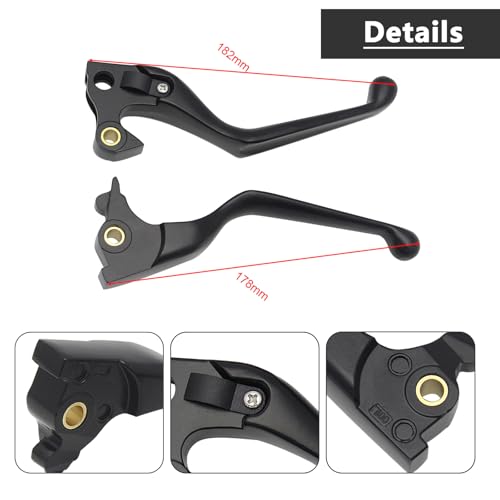 Image of Motorcycle Brake Clutch Lever Compatible with Harley Sportster 2014-2020 and 2014-later XL Models
