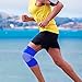uxcell Knee Braces for Knee Pain Women & Men, 1 Pack Knee Compression Sleeve Breathable Knee Support Brace for Running, Workout, Meniscus Tear, Joint Pain, Size l