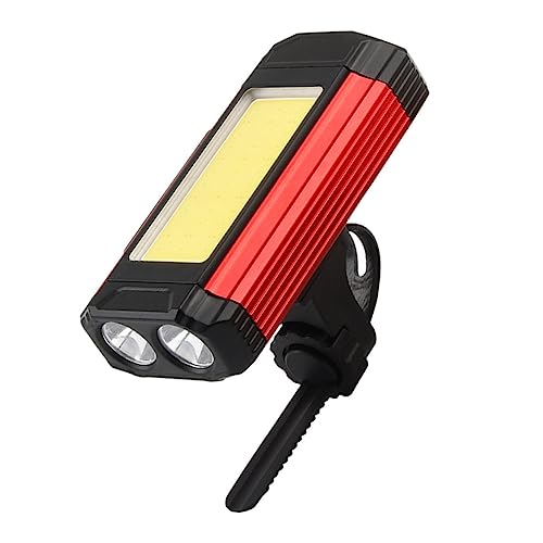 POPETPOP Led Bike Lights Bike Headlight Rechargeable 5 Lighting Effects Safe for Night Riding