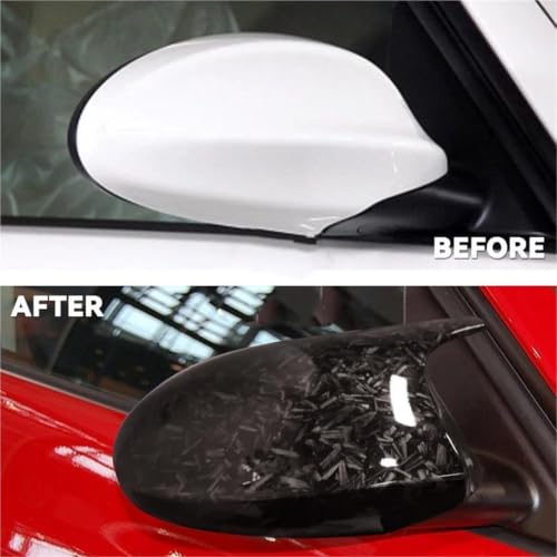 Couvercle rétroviseur carbone noir BMW E87 E90 accessoires - 3