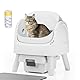 Selbstreinigende Katzentoilette mit Offenem Top-Design – Intelligente Sensoren, Automatische Reinigung, Ideal für Haushalte mit Mehreren Katzen