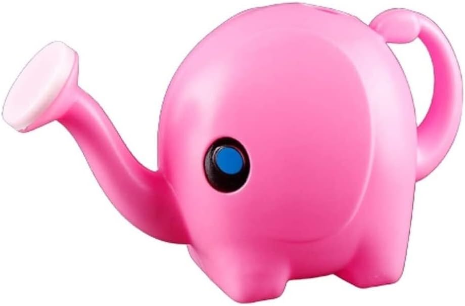 Watering Can Water Can Sprinkling Can Elephant Shape Watering Can Pot Home Garden Flowers Plants Watering Tool Succulents Potted Watering Pot Watering Can Indoor Plants(Pink)