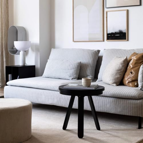 Table basse Batea S Woodendot noire pour optimiser les petits salons