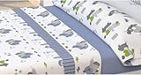 Kimbatex Textil Hogar Tienda Juego de Sábanas Infantiles Roomers Bed Linen. Surtido De Modelos y Tamaños. 50% algodón 50% poliéster. Calidad 30/30 144/Hilos. (Skate, Cama 105cm)