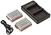 Produktbild Neewer LP-E8 Akku-Ladeset mit zwei Steckplätzen 1140 mAh kompatibel mit Canon EOS Rebel T2i T3i T4i T5i 550D 600D 650D 700D Kuss X4 X5 X6i X7i Kameras und mehr (nicht für T2 T3 T4 T5)