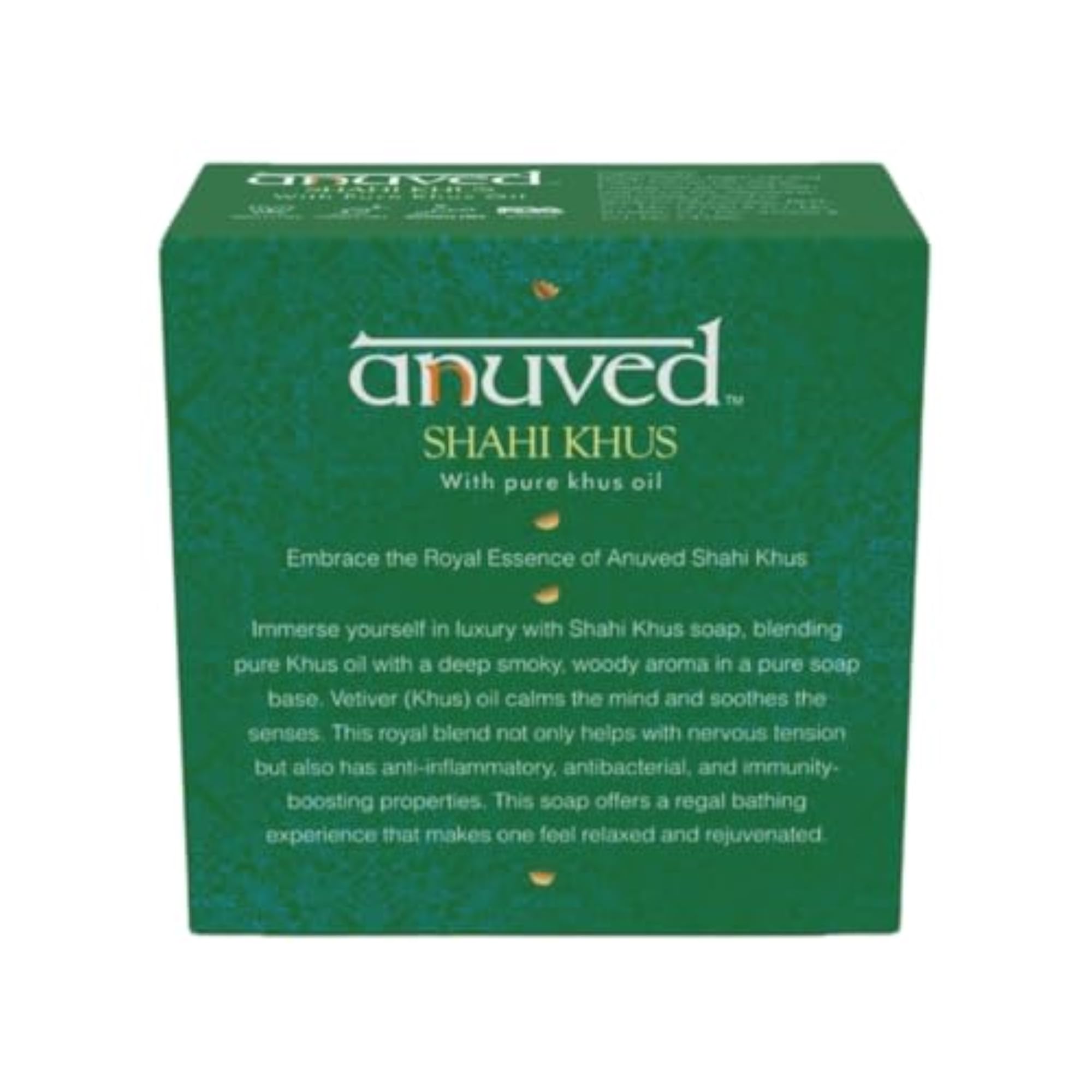 Shahi Khus Soap Pack of 6, Pure Khus Oil