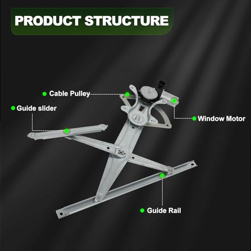 Image of SCITOO Power Window Regulator w /Motor for Toyota 4Runner 2003-2009