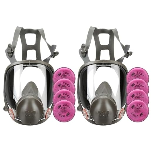 3M Full Face Respirator Kit with Filters