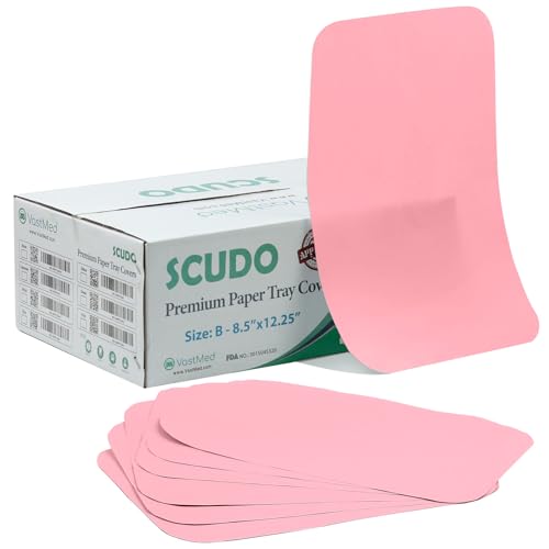 Dental Grade Scudo Premium Paper Tray Covers Size B (8.5