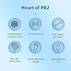 KZ X HBB PR2 in Ear Monitor Headphones, Planar Magnetic Driver IME Earphones, HiFi Alloy Die-Casting Shell Wired Earbuds, with Removable Silver-Plated Cable
