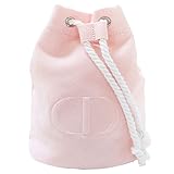 Dior ディオール ポーチ ミニ 小物入れ ロゴ かわいい 化粧ポーチ 桃 ピンク rose ハート パリ コットン 化粧 メイク コスメ コスメ