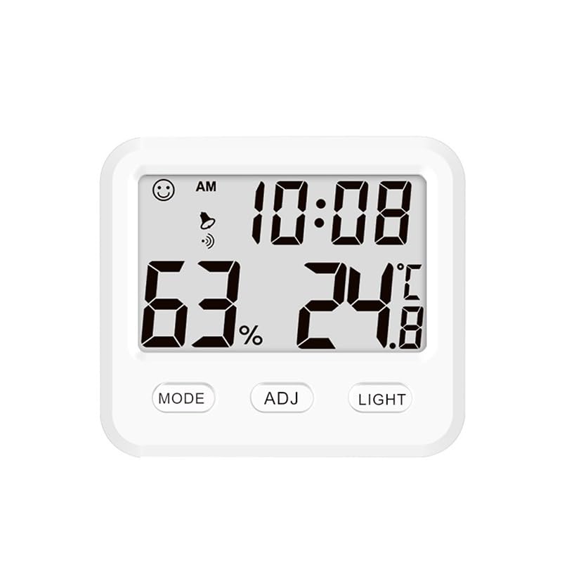 Digital Thermometer Home Use Indoor Wall Mounted Temperatur Humidity Meter