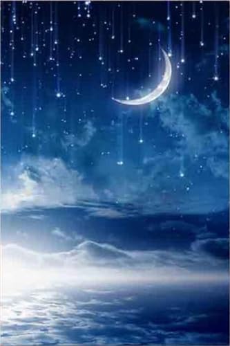 Kit Peinture Diamant Complet 5D Étoile Lune 50x150cm pour Décoration Murale
