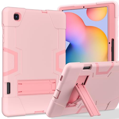 Étui pour Samsung Galaxy Tab S6 Lite 10.4 SM-P610 rose avec porte S Pen