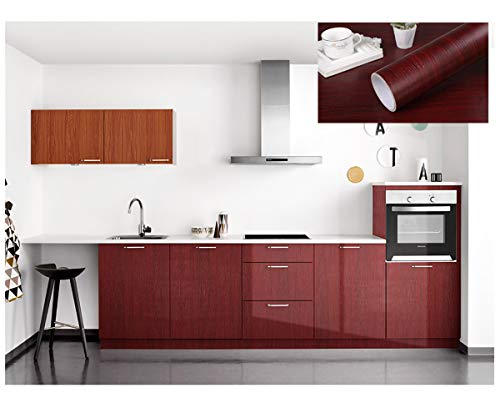 Vinilos decorativos de madera para transformar tu cocina en un espacio rústico 3