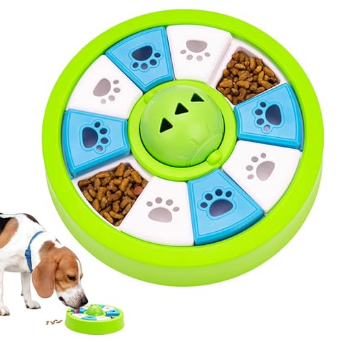 Kezvmhy Puzzle-Spielzeug für Hunde – Puzzle Hundespielzeug – Interaktiver Welpen-Slow Feeder, langweiliges Entlastungspuzzle, Handlingspender, langsamer...