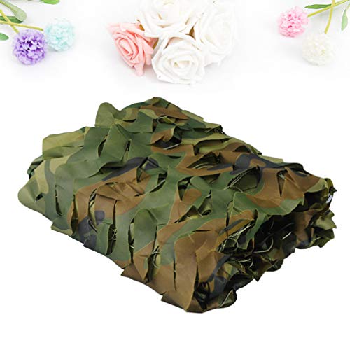 BESPORTBLE Persianas de rede camufladas para sombra de sol, acampamento, tiro, caça, decoração de fe