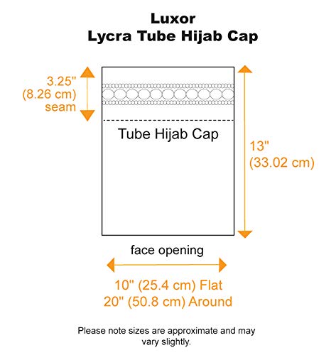 Middle Eastern Mall Luxor Underscarf Hijab Beanie Head Wrap Chemo Cap for Cancer Patients3