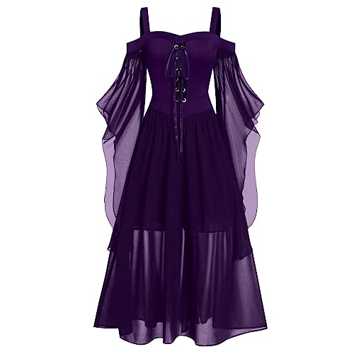 OIOLOYJM Sexy Plus Size Halloween Costumes Woman 2025 Witch Costume Women Vampire Gothic Corset Renaissance Dresses Clothes