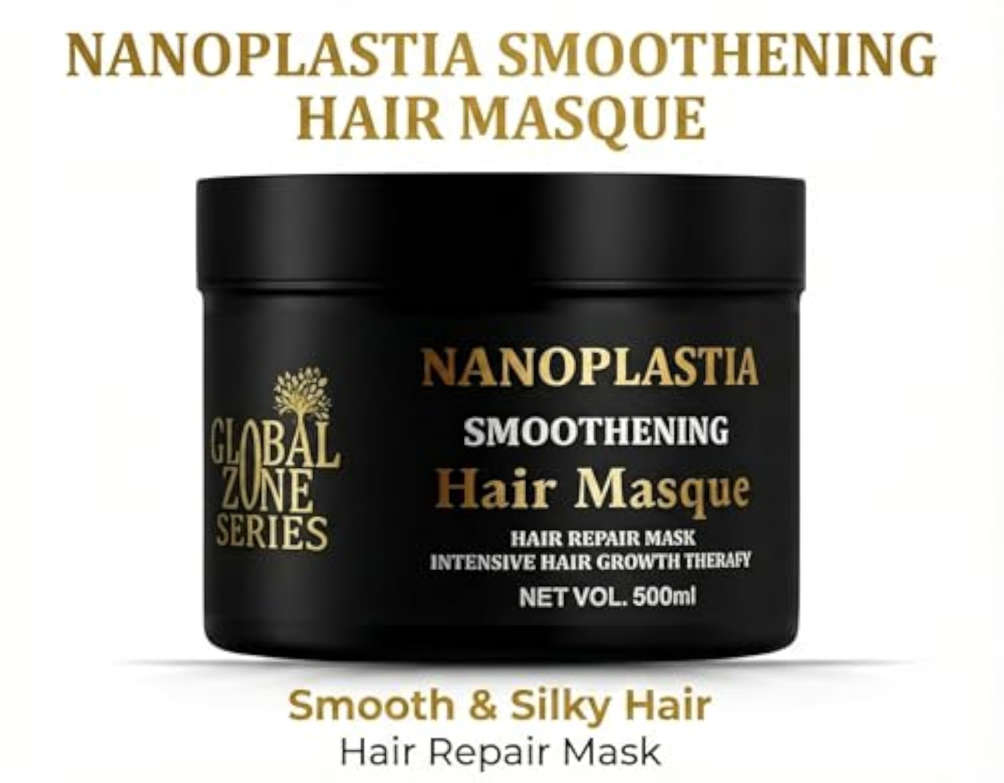 Nanoplastia Smoothening Masque, Intensive Hair Growth Therapy