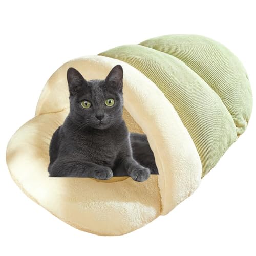 Lifetips コラット Korat ペットベッド 犬猫兼用 冬用 寝袋型 ふわふわ クッション 保温 防寒 洗える 小型犬 中型犬 室内 おしゃれ 北欧風 ソファ ハウス 快眠グッズ 抱っこ感覚 多頭飼い対応 寝具 抗菌 防臭 速乾 低アレルゲン 軽量