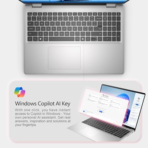 Dell Laptop 16" Core i5 120U 8GB RAM 512GB SSD Pantalla táctil miniatura 6