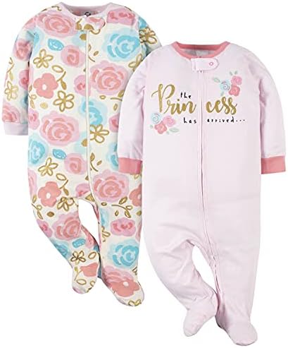 Gerber Baby Girls 2-Pack Sleep ‘N Play