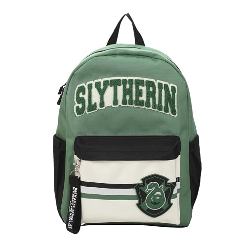 Bioworld Harry Potter Slytherin Crest 16.5 Adult Green Backpack