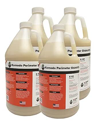 Komodo Home Fire Prevention - 4 Gallons Pre-Mixed Wildfire Protection, Ready-to-Use Fire Retardant