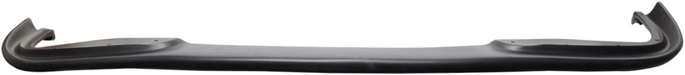 Front Bumper Lip Compatible With 1996-2003 BMW E39 5 series, H Style PP Black Front Lip Spoiler Splitter by IKON MOTORSPORTS, 1997 1998 1999 2000 2001 2002