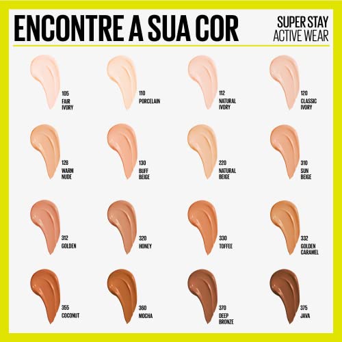 Maybelline NY Base Alta Cobertura Super Stay... glide