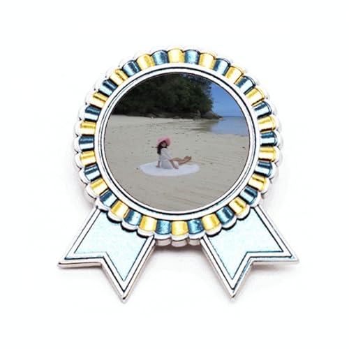 Broche pour fille motif récif de plage pour personnaliser un vêtement uni