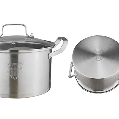 Creatore di cous cous in acciaio inossidabile con inserto per cottura a vapore, capacità 6,3 l, pentola a vapore, piccola dimensione