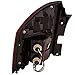 HEADLIGHTSDEPOT Tail Light Compatible With Jeep Compass 14-17 LED Tail Lamp Left Hand Driver Side