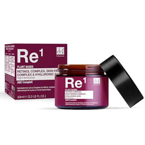 Crème de nuit au rétinol Dr BOTANICALS anti-âge avec acide hyaluronique pour le visage