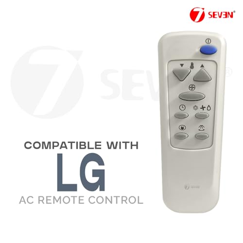 Image of 7SEVEN Compatible AC Remote Control for LG Split and Window Air Conditioner, Match Keys Exactly with Original 65 AC Remote Before Placing Order