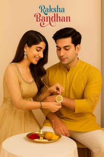 Image of MASQ by Q-One Designer Rakhi Combo Set with Roli Chawal & Moli for Men (Pack of 3) | Embroidered Handcrafted Raksha Bandhan Bracelet for Brother