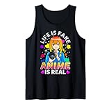 Life Is Fake Anime Is Real Tees Shop